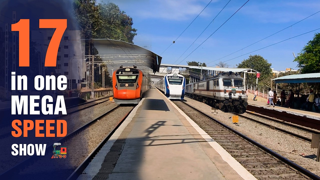 17 Stunning Train Moments at Hoodi 🚂⚡ Goosebumps Guaranteed!