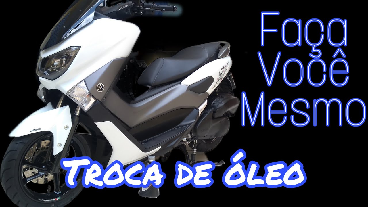 Como trocar o óleo da scooter yamaha N-Max 160. Faça você mesmo sua manutenção. #nmax #scooter