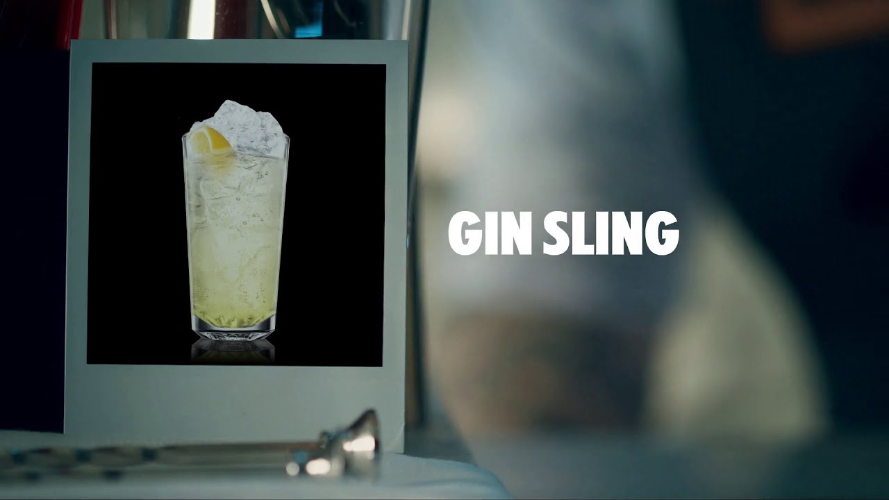 GIN SLING DRINK RECIPE - HOW TO MIX