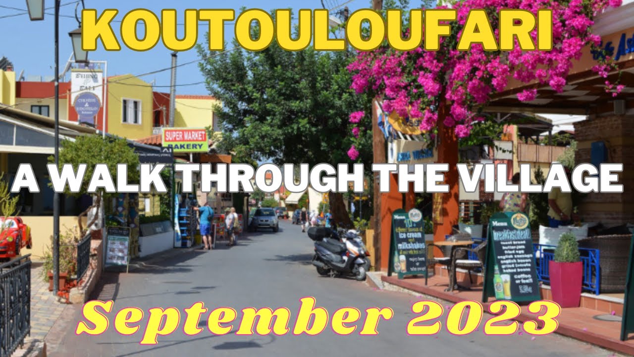 Koutouloufari, Crete (part 2) - A Walk Through Koutouloufari Village
