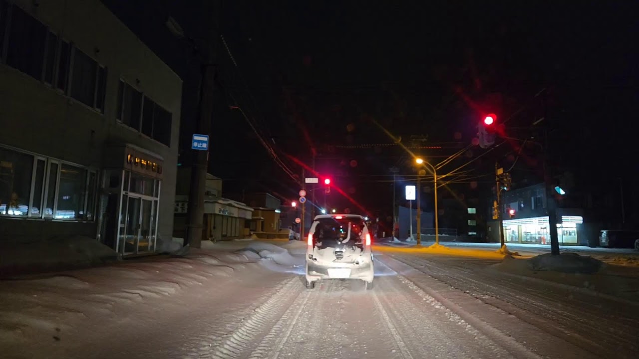 【18センチ】北海道　岩見沢　出勤ドライブ　2026/1/31