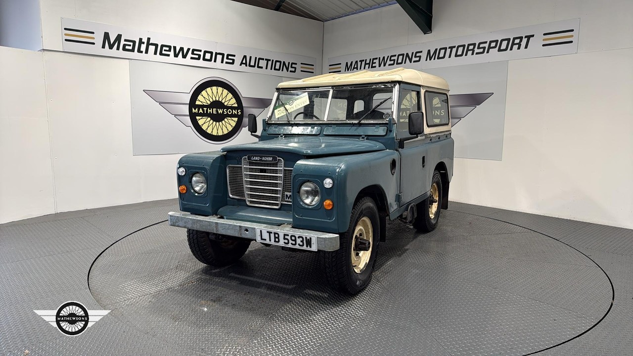 Land Rover 1980 года | Mathewsons Classic Cars | Аукцион: 15, 16 и 17 апреля 2026 года