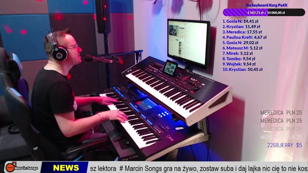 Marcin Songs NA ŻYWO - Disco Polo i Biesiada 27.02.2020
