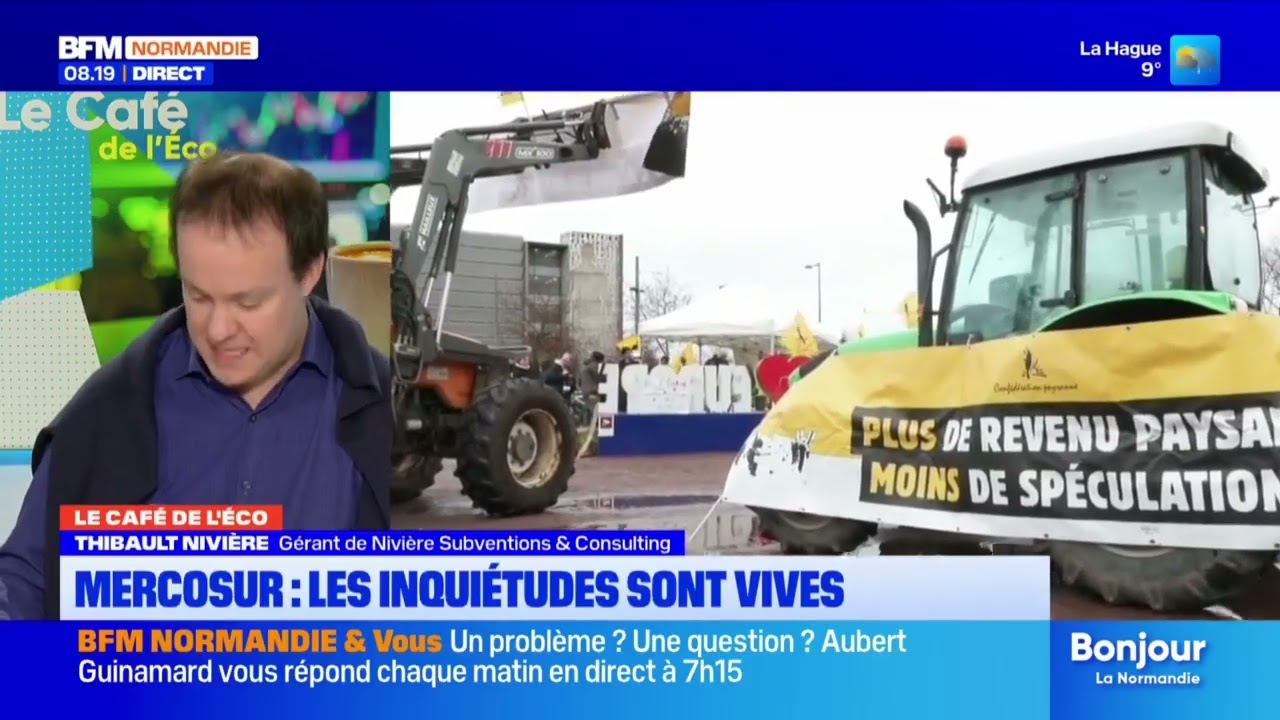 Mercosur : ce que ça change pour nos agriculteurs et nos entreprises