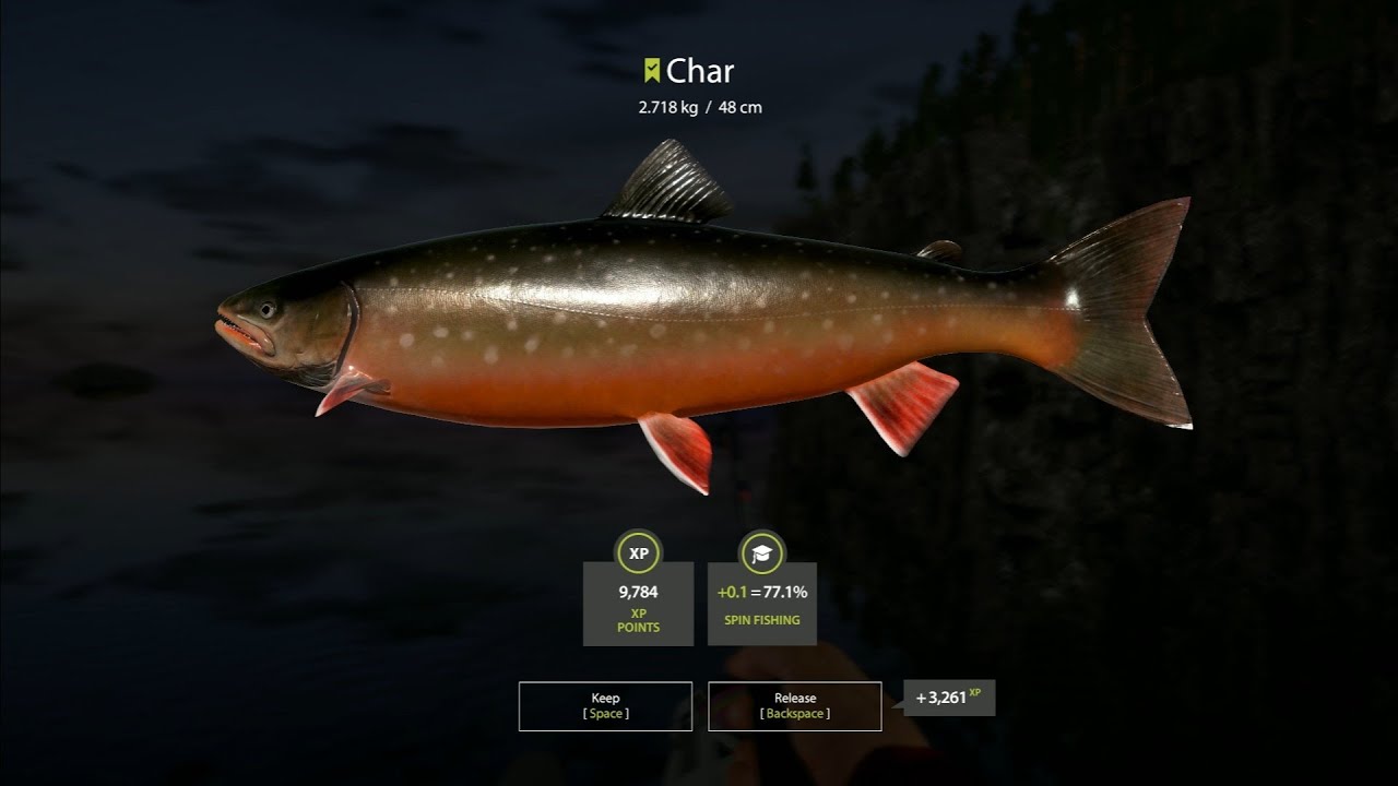 Russian Fishing 4 Ladoga Lake New Char Spot