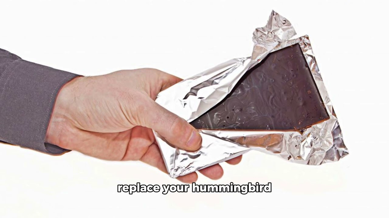 Why Hummingbird Lovers Wrap Aluminum Foil Around Feeders?