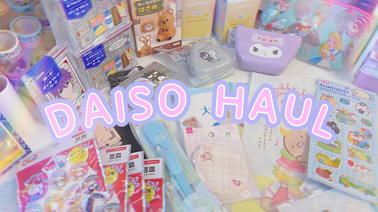 daiso haul 🌸 #daiso #daisohaul #stationery #hellokitty #sanrio #kawaii