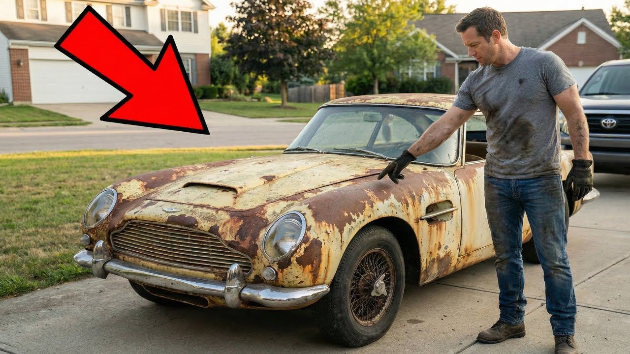 ASMR Car Restoration! Million Dollar Barn Find! Saving a Rare Abandoned Aston Martin DB5