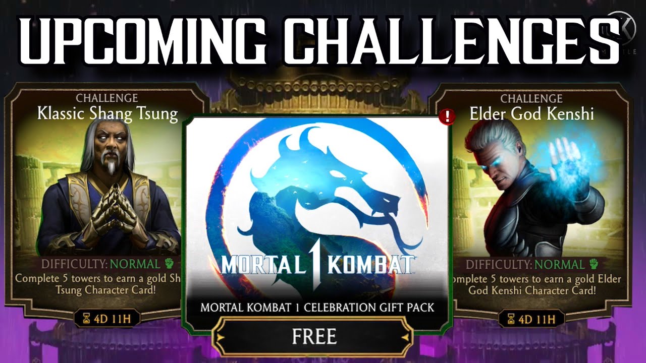 FREE DIAMOND PACK! | MK Mobile Upcoming Challenges & Events September 2023