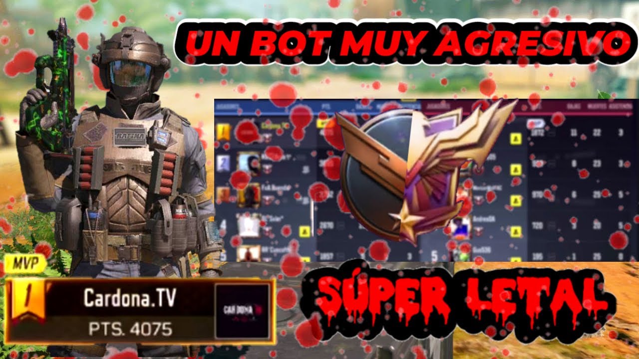 |Me hago pasar por un BOT agresivo|😱 ESTO FUE LO QUE PASÓ ☠️ Call of Duty Mobile ❤️🇲🇽✅