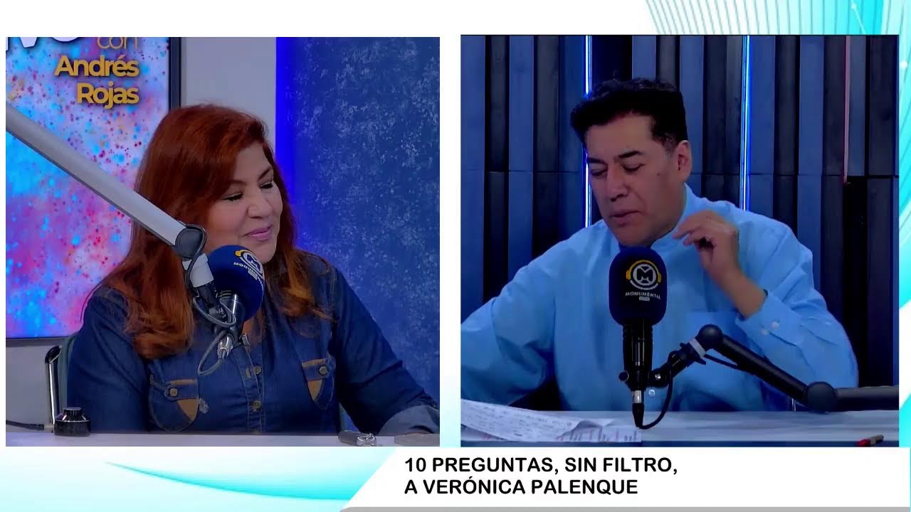 10 PREGUNTAS, SIN FILTRO,A VER&Oacute;NICA PALENQUE
