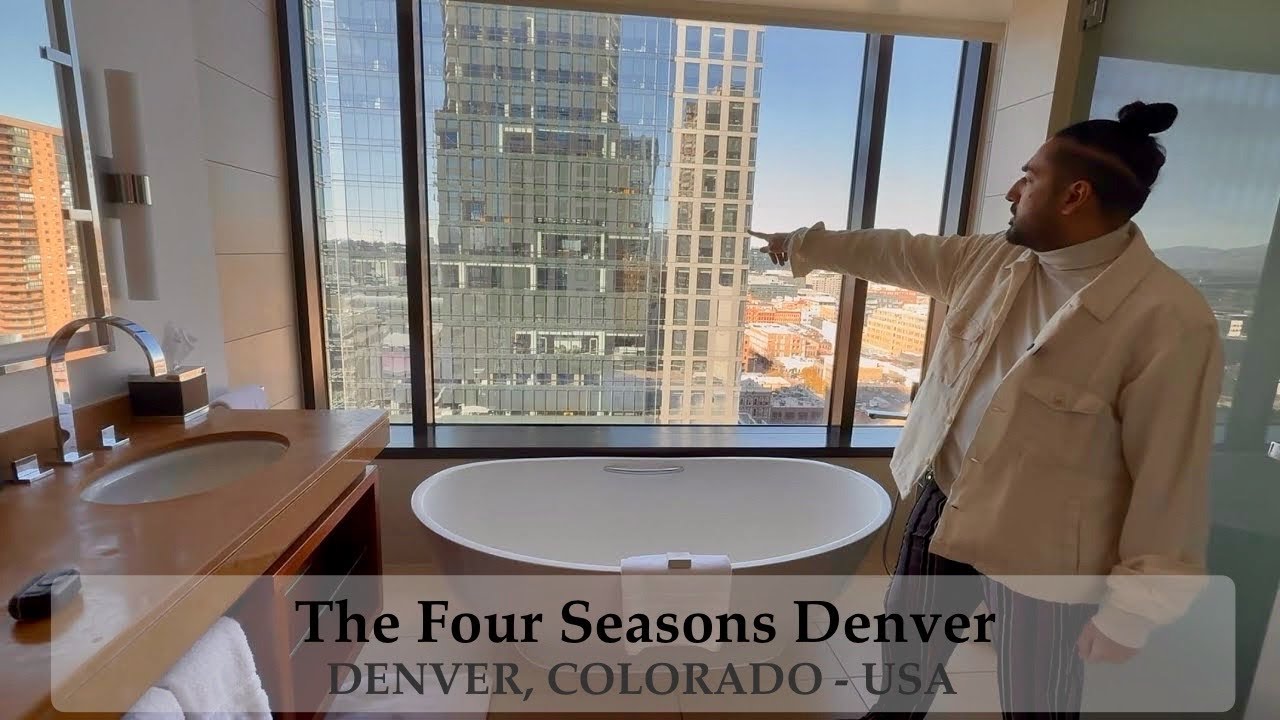 Four Seasons Hotel Denver - Premiere Studio walkthrough and review in Denver, CO