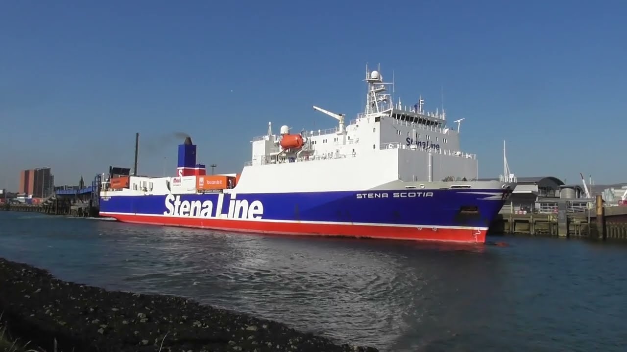 Stena Scotia & Manannan in Belfast. 3/4/25