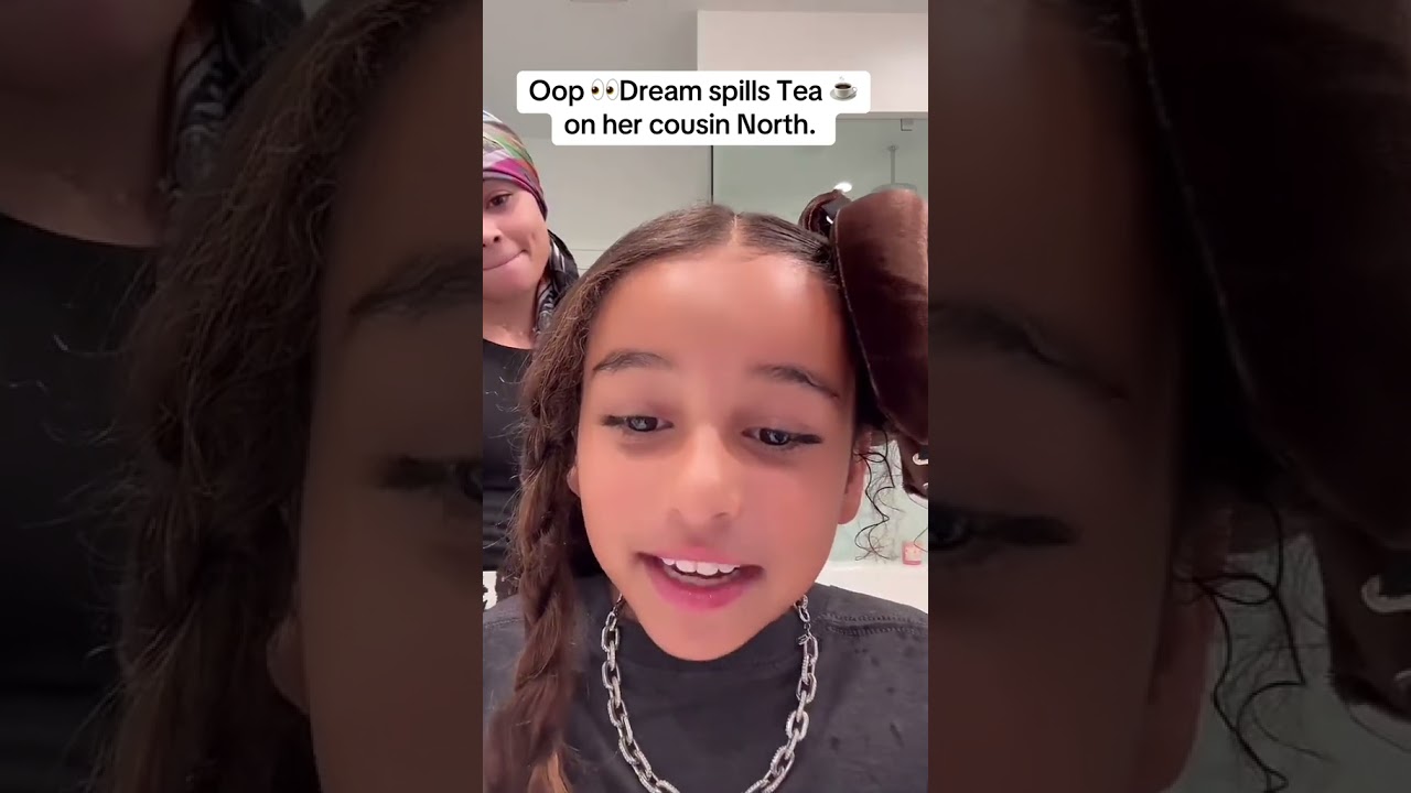 Dream Kardashian Spills Tea on North West 😂👀 #dreamkardashian #northwest #kardashians #funnyshorts