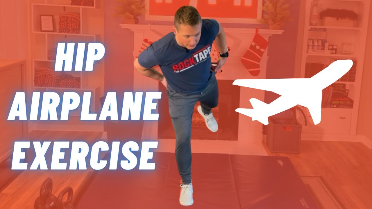 Hip Airplane Exercise for Hip Stability