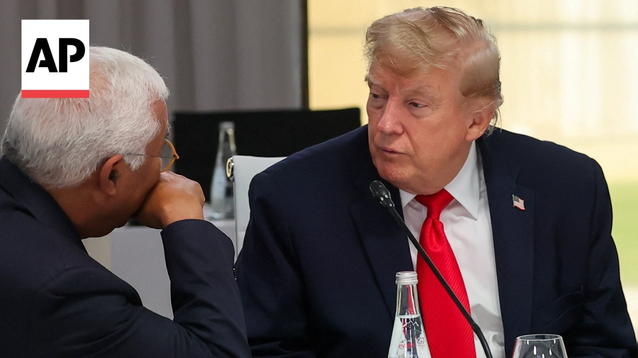 Hot mics capture personal interactions between G7 leaders at summit