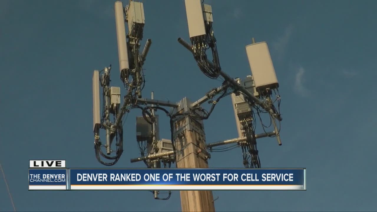 Denver ranked one of the worst for cell service