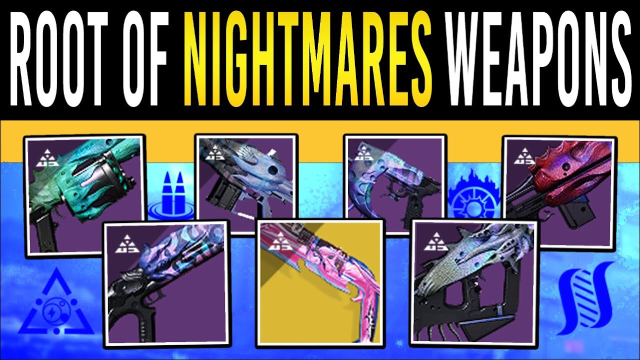 Destiny 2: ALL New Raid WEAPONS & PERK ROLLS! - Root of Nightmares Raid Weapons (Lightfall)