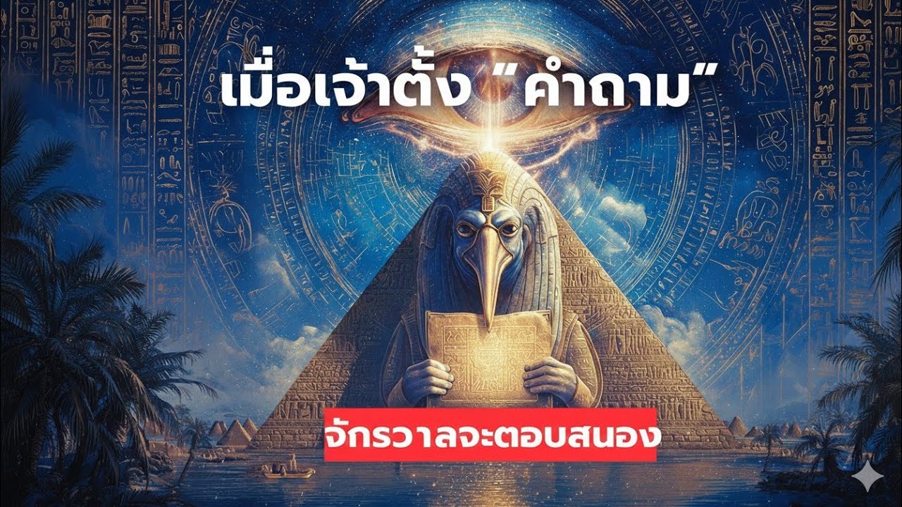 หยุดแสร้งว่าไม่รู้ ทุกสิ่งอยู่ในตัวเจ้า — by Thoth