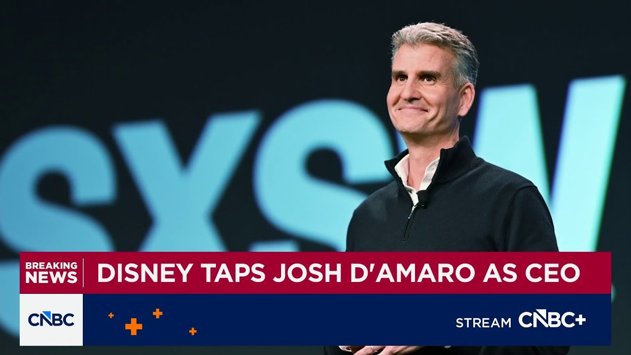 Disney names Josh D'Amaro as CEO, will replace Bob Iger on March 18
