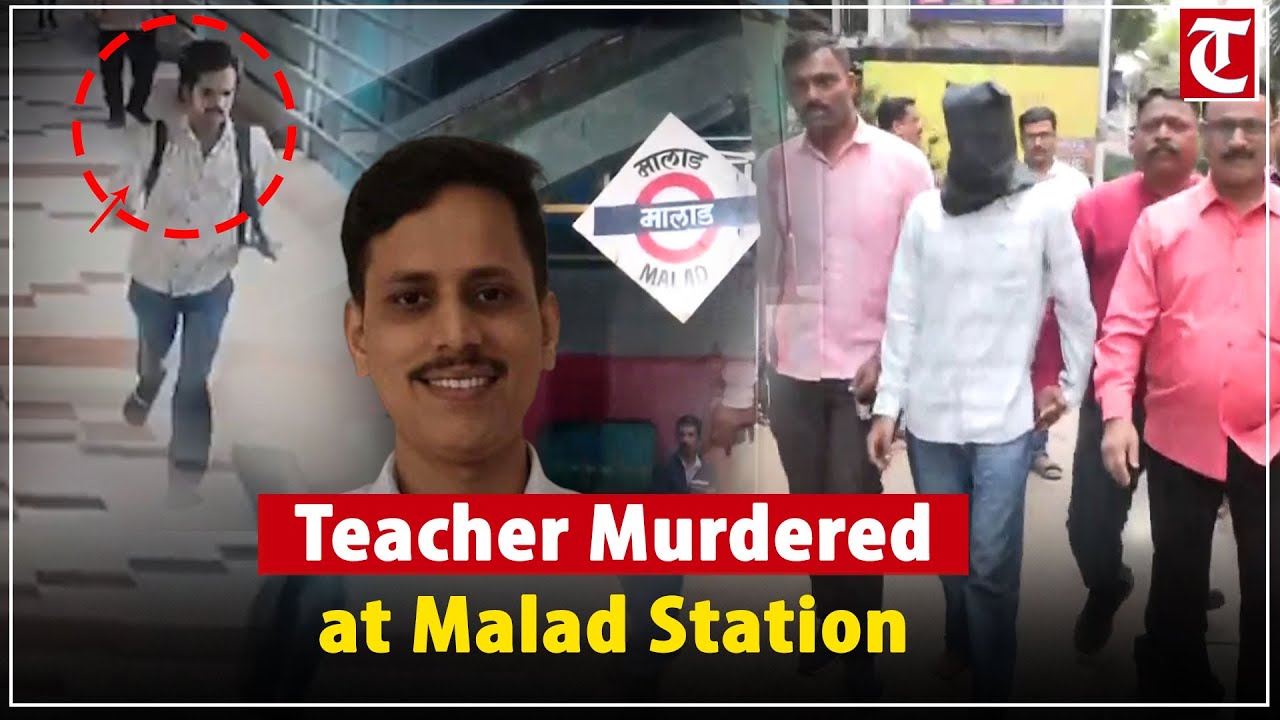 Mumbai Teacher Stabbed to Death at Malad Station, Accused Arrested from Borivali