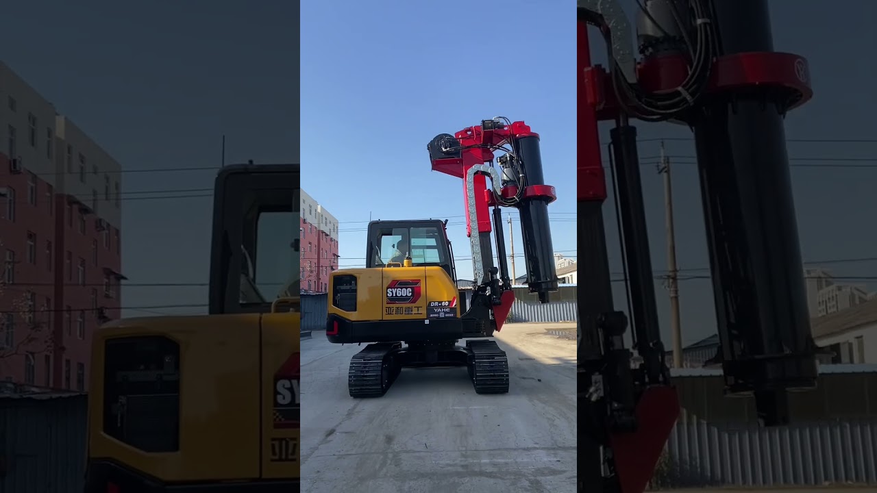Yahe Heavy Industry supply Sany75 DR-80 rotary drilling rig WeChat/WhatsApp:+86 158 6623 7600#sany75
