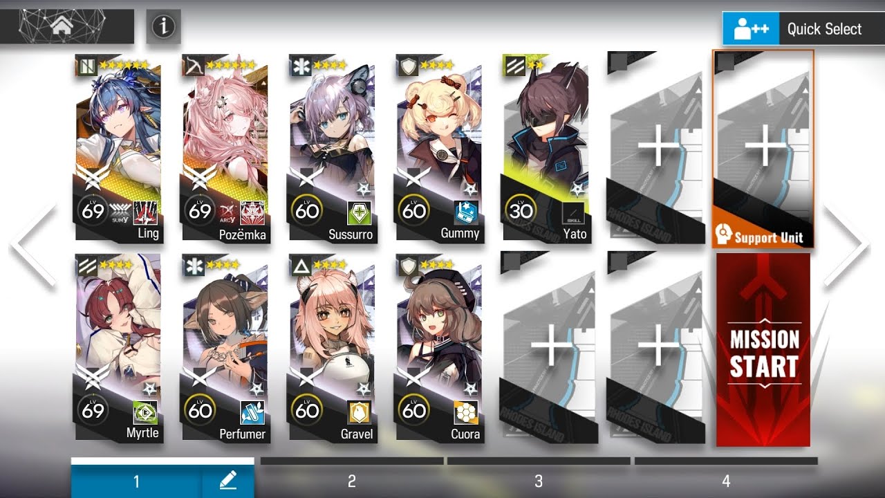 【Arknights】Near Light: NL-S-5 CM/Normal (Ling+Pozëmka)