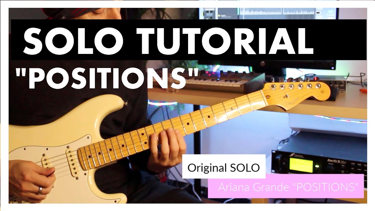 TUTORIAL: Ariana Grande "Positions" - Do_jazz Solo 🎸✨🎧