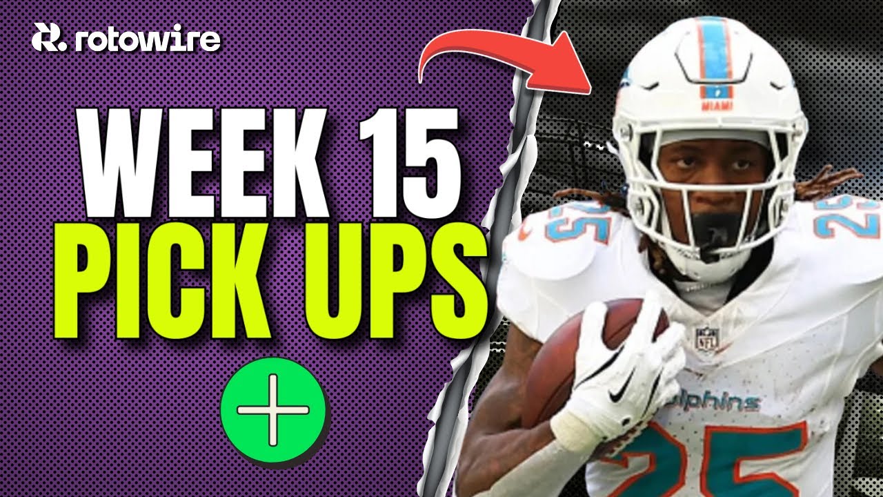 Неделя 15: Ранний отказ Wire добавляет II Fantasy Football