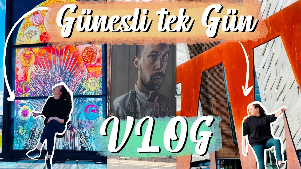 Belfast ve Akademisyen Maaslari, Yat Marinasi, Bisiklet ustu Sohbetli 📸 VLOG