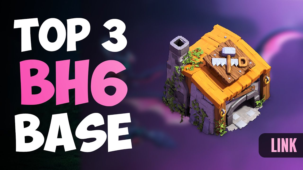 New TOP 3 Builder Hall 6 Base Layout 2025 | Best BH6 Base With Link | Clash of Clans