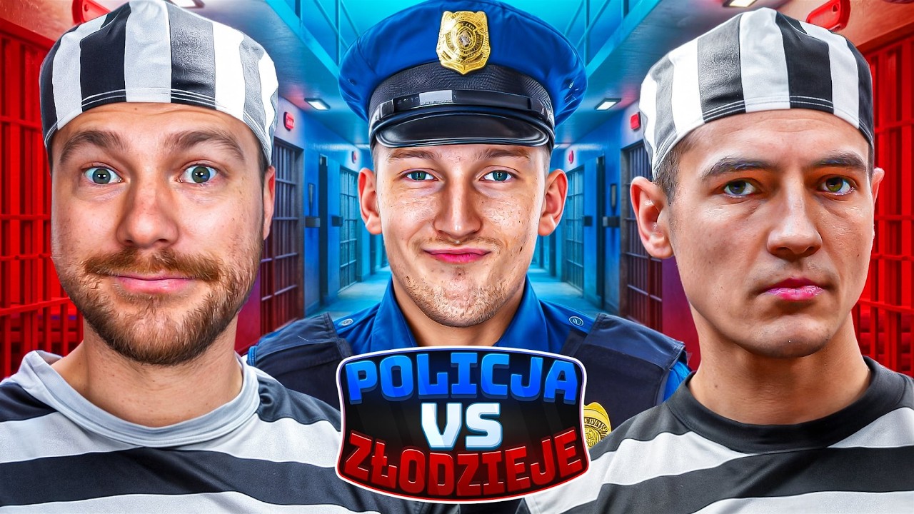 GTA V - POLICJA vs ZŁODZIEJE! - KOZA x JAKUB KIWIOR! ⚽