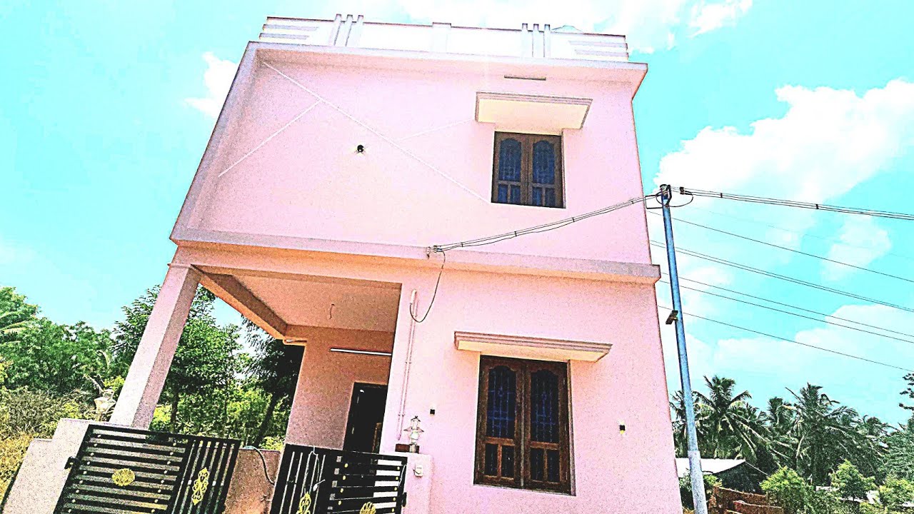 ஒரு சென்டில் மூன்று பெட்ரூம் உடன் வீடு 1 cent house plan _ 16 lakhs house   #budgethouse