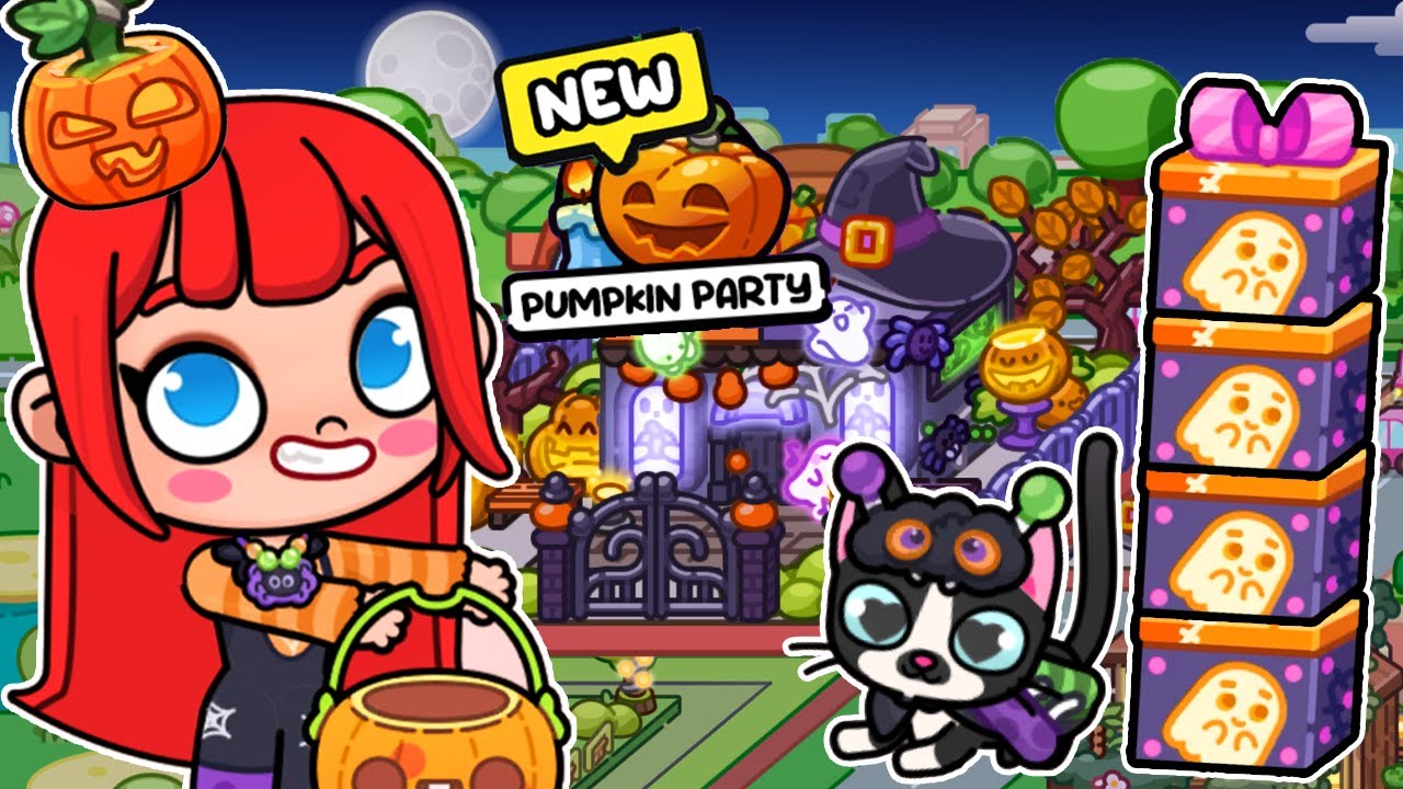 สร้างบ้านฮาโลวีนใหม่ได้แล้ว เจอความลับที่ซ่อนอยู่ 😱🎃🏡 Avatar World Update Halloween