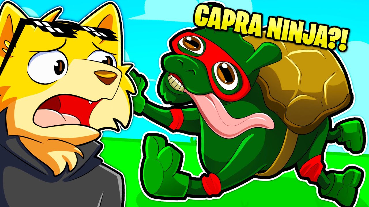 DIVENTO UNA TARTARUGA NINJA CAPRA SU GOAT SIMULATOR 3?! SCOPRO IL MISTERO PIÙ ASSURDO DEL GIOCO!