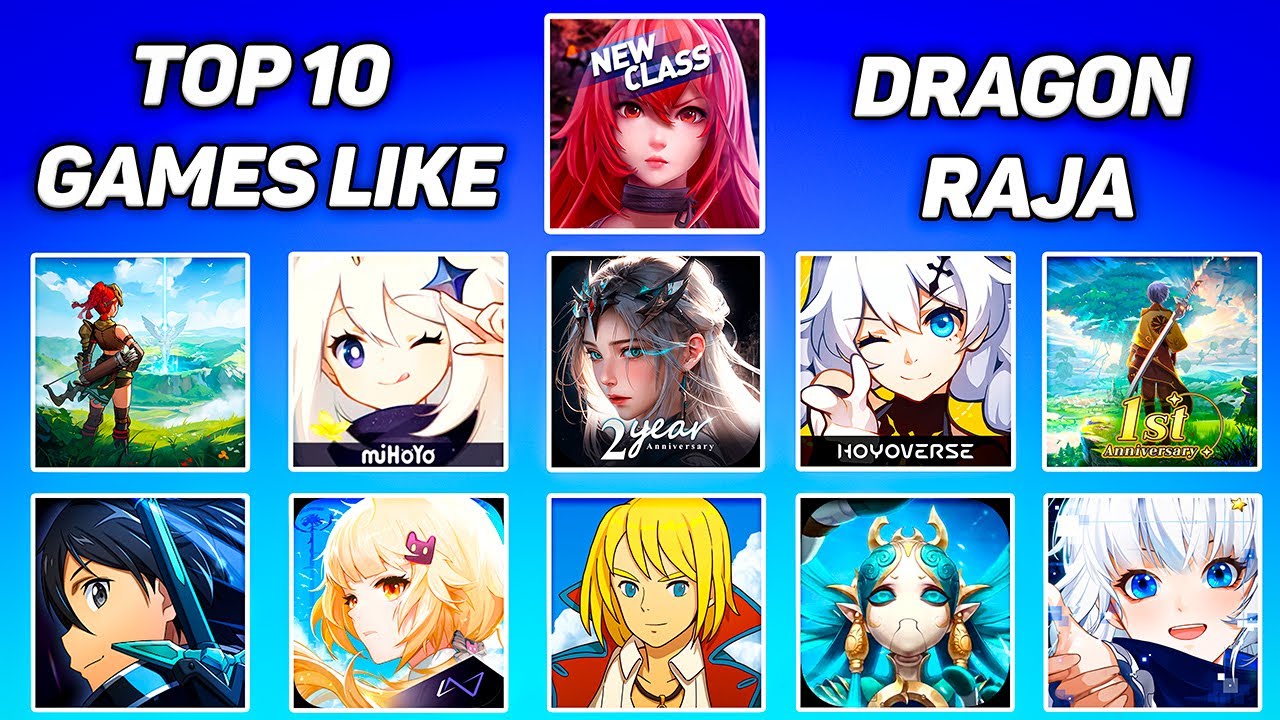 Top 10 Open World Games Like Dragon Raja For Android