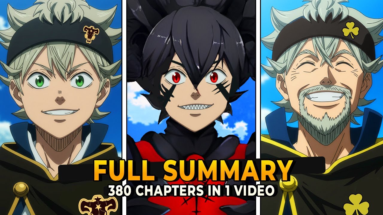 🔴 Black Clover's ENTIRE Story Explained in One Video Every Chapter!