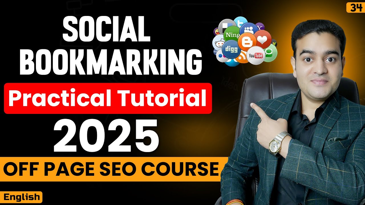 Social Bookmarking Backlinks Tutorial 2025 | Off Page SEO Practical Tutorial in English