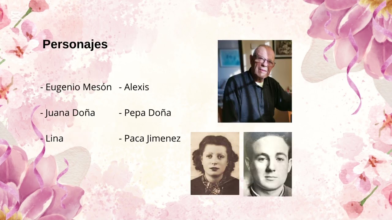Trabajo de Iraida Pastor Palomo, sobre Querido Eugenio de Juana Doña