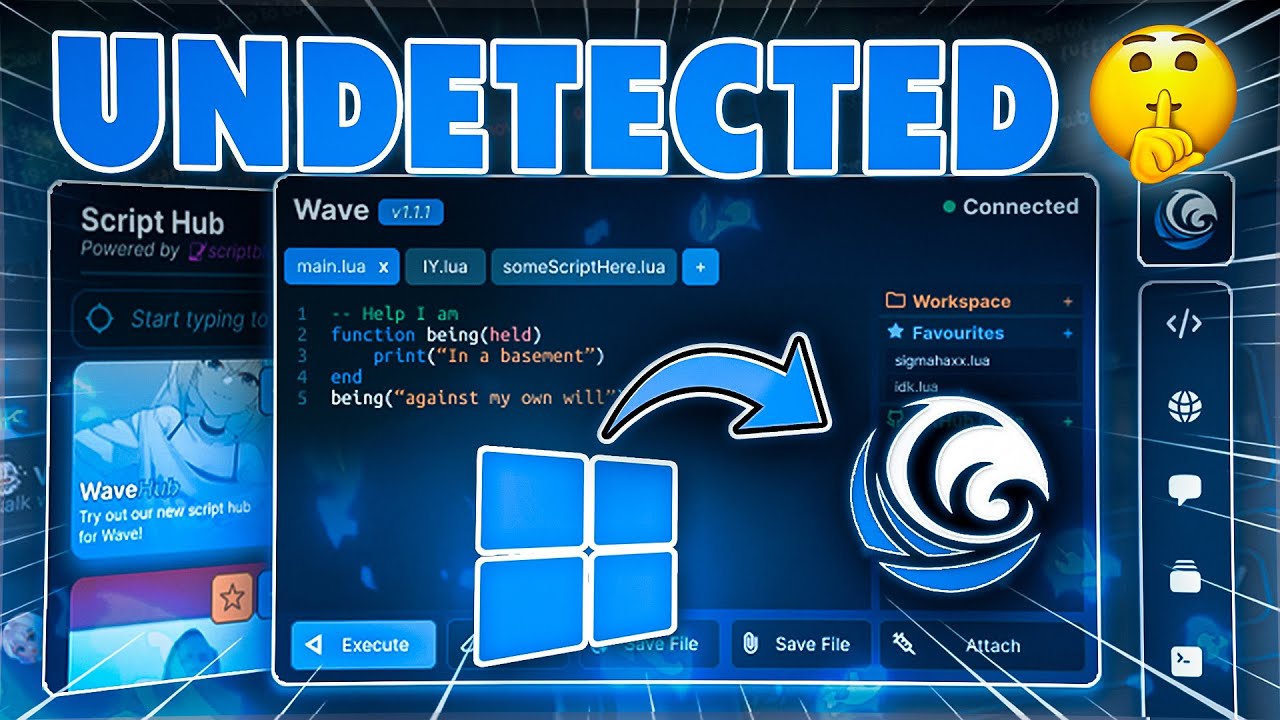 [UPDATED] Best Roblox Executor WAVE Showcase | I GOT NO BAN?