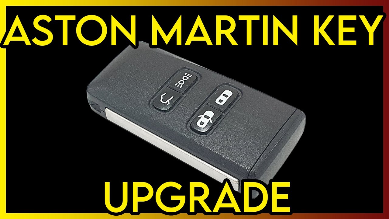 Aston Martin Key Button Repair/Upgrade