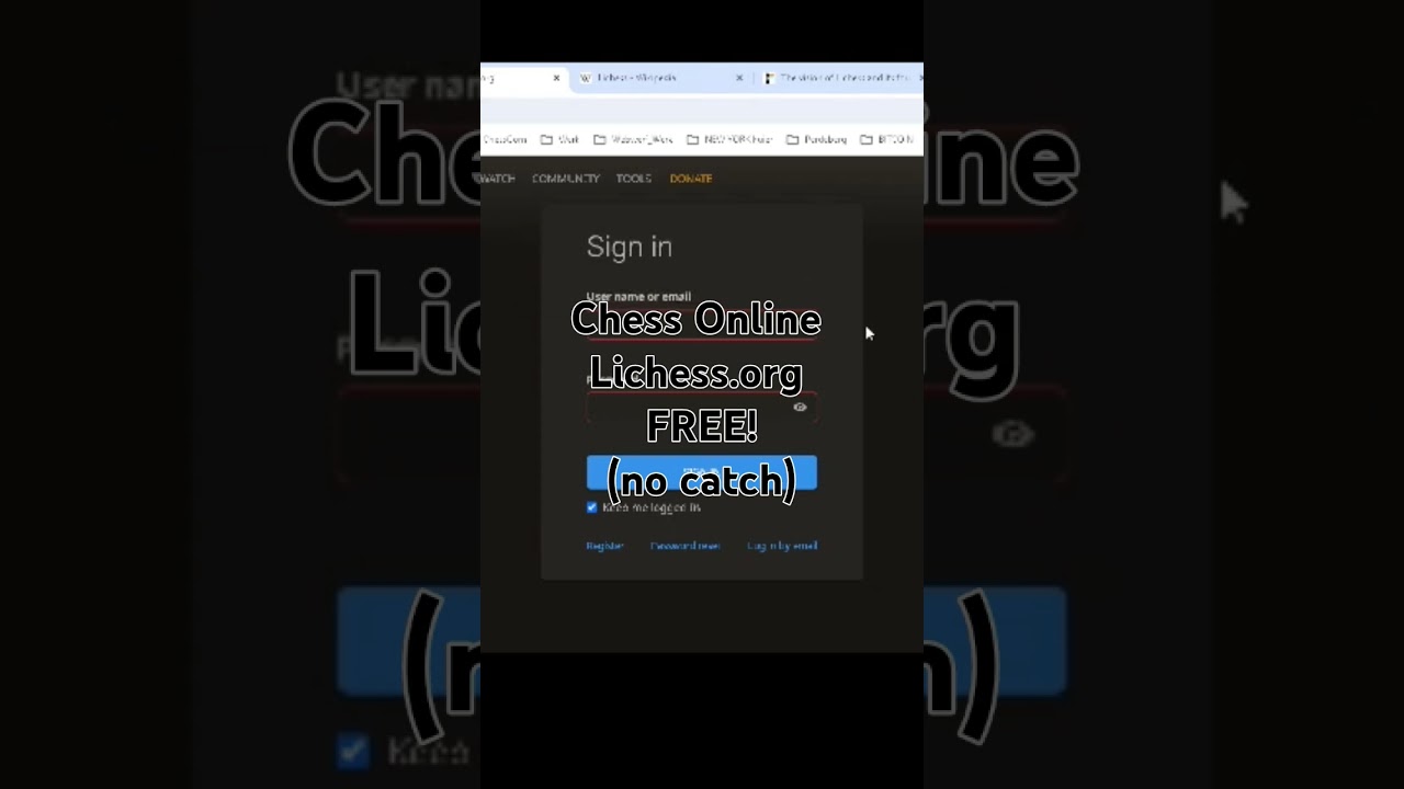 How to play FREE Online Chess - come JOIN us! #chess #tutorial #lichess