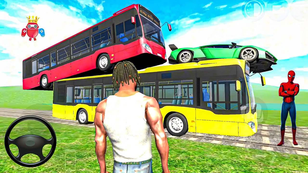 Indian Coach Bus Driving Simulator - Drive New Update Cars - Android Gameplay