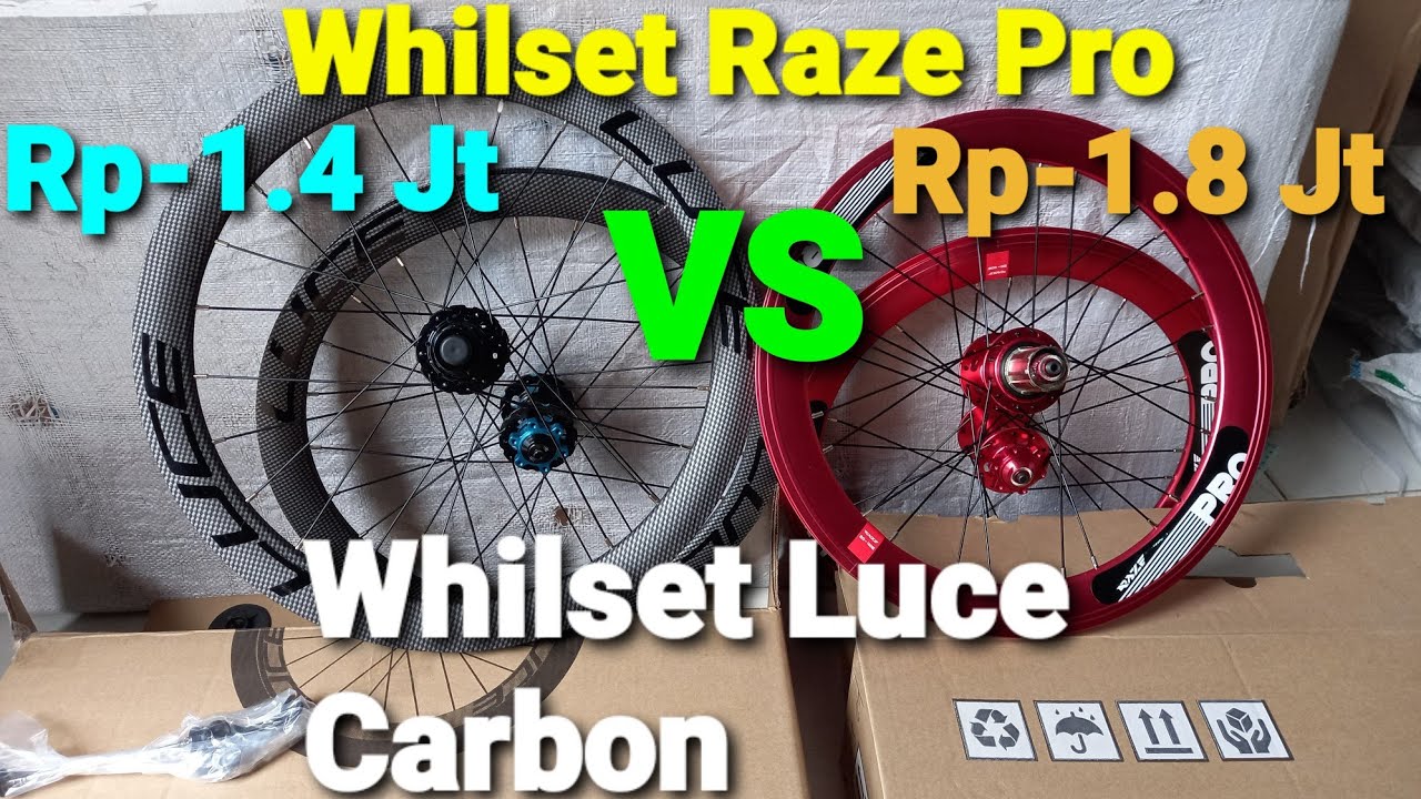 Wheelset Luce Carbon Vs Wheelset Raze Pro