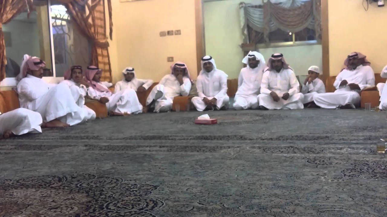 قصيده ترحيبية من الشاعر معيض محيسن المتعاني لضيوفهم الكرام1437/6/14