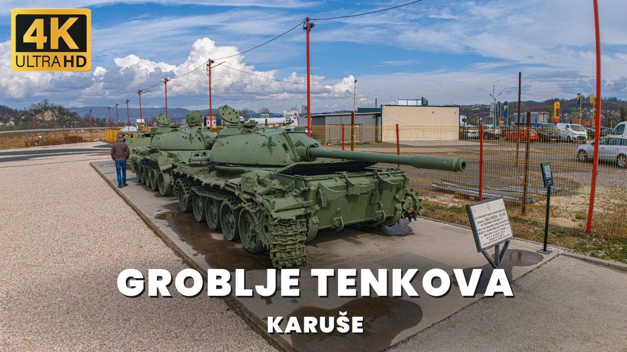【4K】Znate li za Groblje Tenkova Karuše kod Doboja?