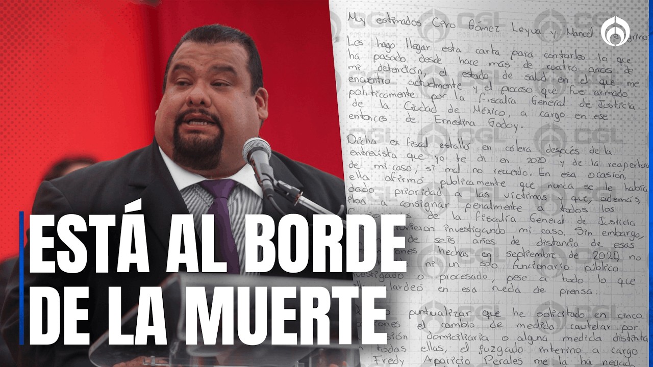 Cuauhtémoc Gutiérrez de la Torre denuncia negligencias y tortura en la cárcel