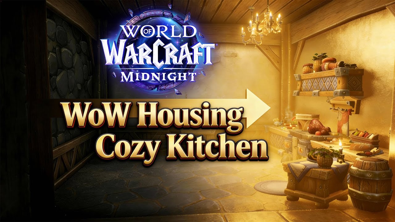 WoW Player Housing - Cozy Kitchen Build ✨