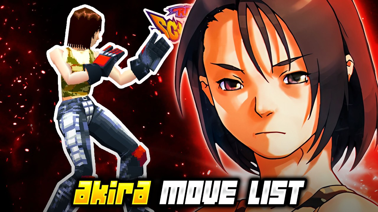 akira (Helmetless) Move List - Rival Schools: United by Fate