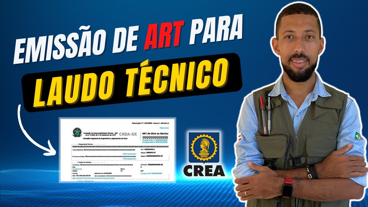 Como emitir ART de Laudo Técnico 2024